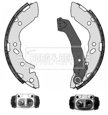 Borg & Beck Brake Shoe Kit  – BBS1141K fits Hyundai Atos 01-